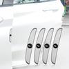 4Pcs Car Door Edge Anti-collision Strip Silicone Protection Bar For VW GTI Polo Golf Passat Tiguan Arteon Touareg CC Taigo Caddy Da7