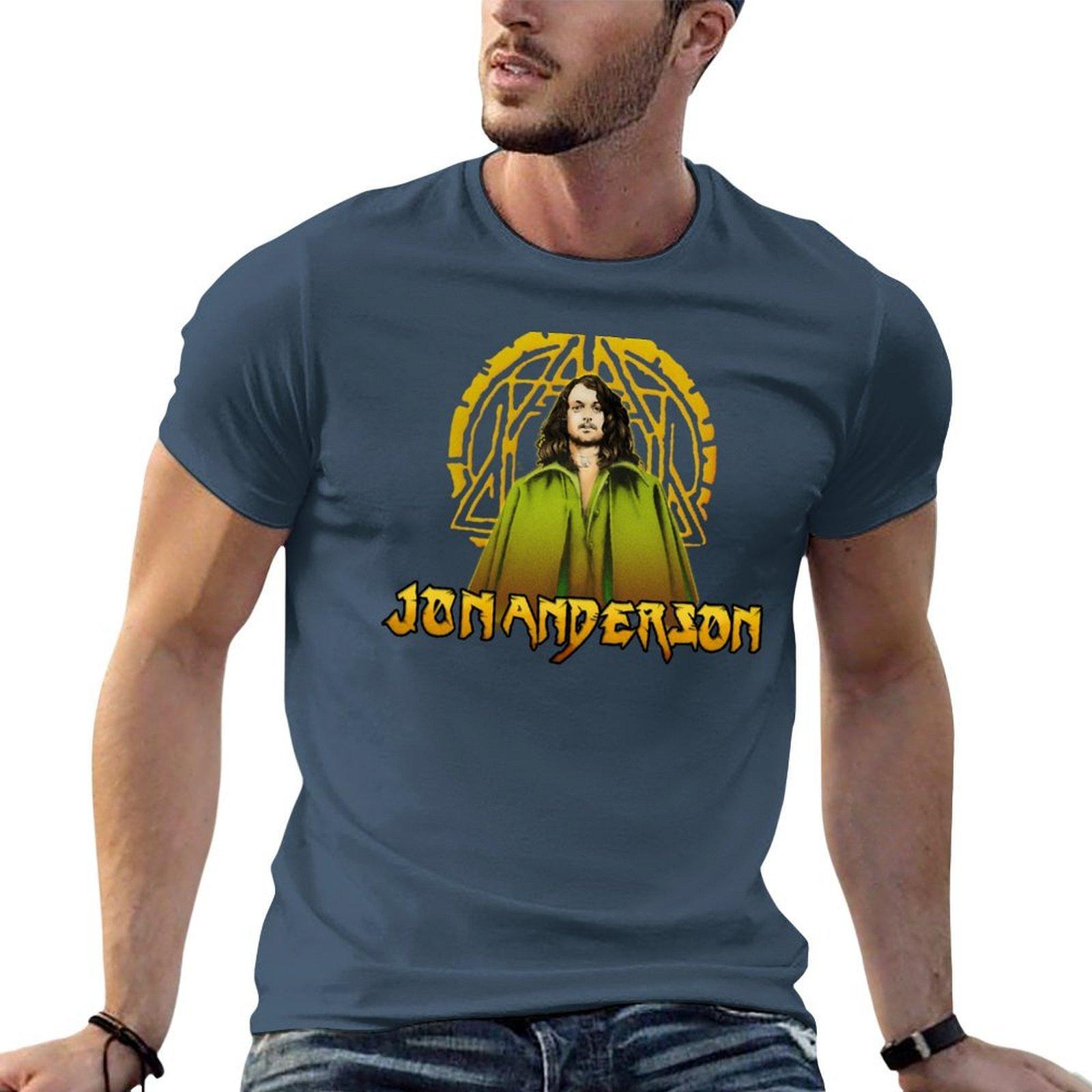 Jon Anderson Olias Tshirt T Shirt Unisex Casual Cotton T Shirts High Quality Tshirt S