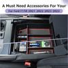 For    2024 2025 Ford F150 Center Console Tray Organizer Armrest Storage Box Container Secondary Car Box Accessories