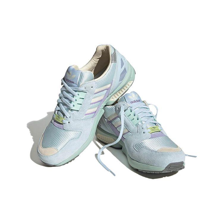 adidas ZX 8000 Sky Tint Herren Sneaker Blau Creme-Weiß Hellgrau IF5383