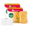 Dettol Citrus Refreshing Antibacterial Soap Bars