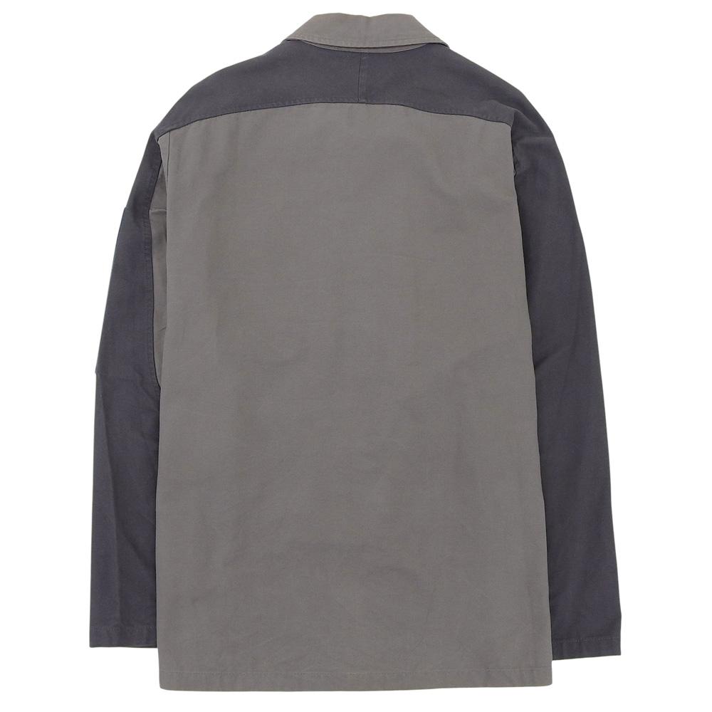 Louis Vuitton Men's Utility Cotton Overshirt, Gray/Multicolor, Size L, RM222M ND2, HNS06W, 22Stainless Steel Tops L grayUsed
