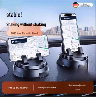 Auto-Handyhalter mit temporärer Parkplatznummernschild, rutschfestes multifunktionales Pad für Mittelkonsole und Armaturenbrett.