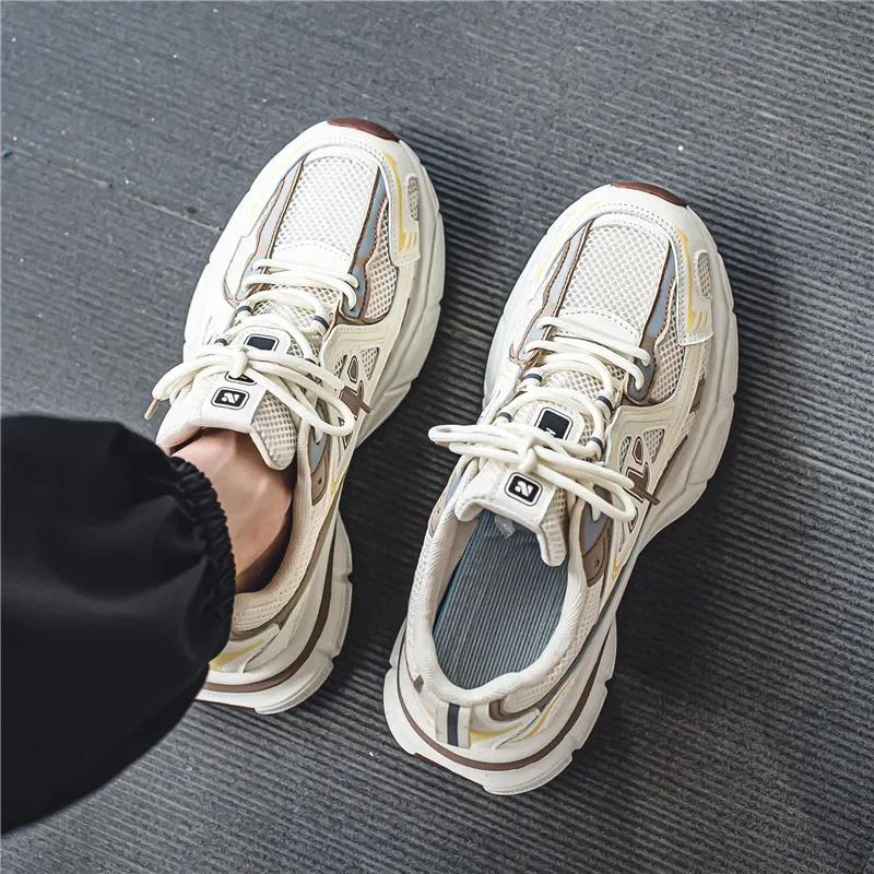 Sneakers Men's Fashion Breathable Flat Shoes Woman Soft Sole Walking Vulcanized Shoes Female Casual New Sneaker Zapatos De Mujer