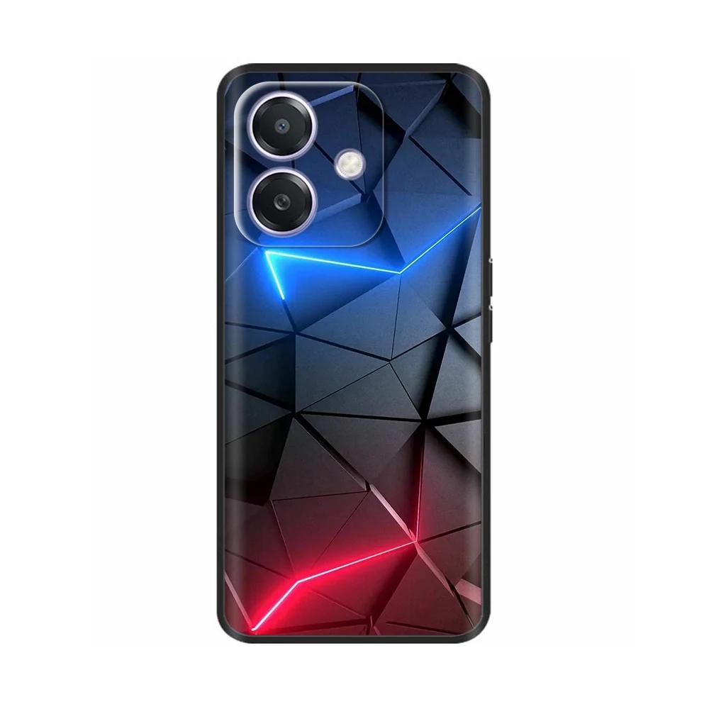 For Oppo A3X Case For Oppo A3 Cute Cover Silicon Soft Matte Phone Case For Oppo A3x CPH2681 OppoA3 Back Cover Coque Fundas Capa