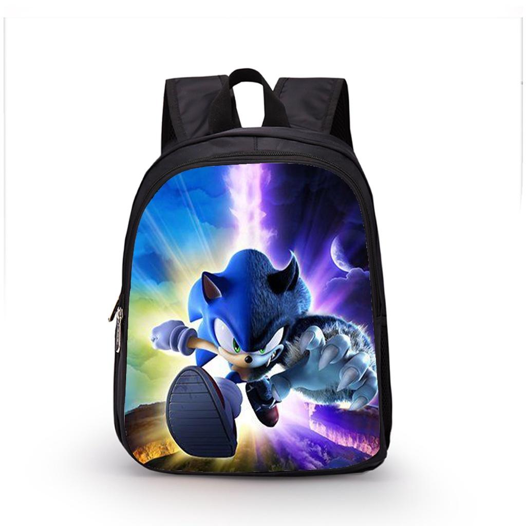 Sonic Schülerrucksack Große Kapazität Wasserdicht und Verschleißfest Kinderrucksack