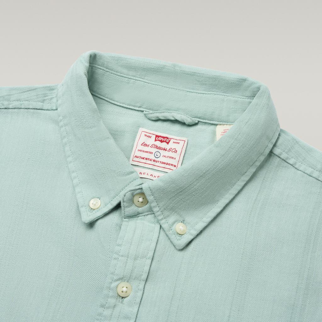 Levis Minimalist Versatile Casual Short Sleeve Shirt Unisex shirts A9161-0039