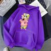 Cartoon Anime SpongeBob SquarePants New Casual Hooded Women's Couple Hooded Sweatshirts