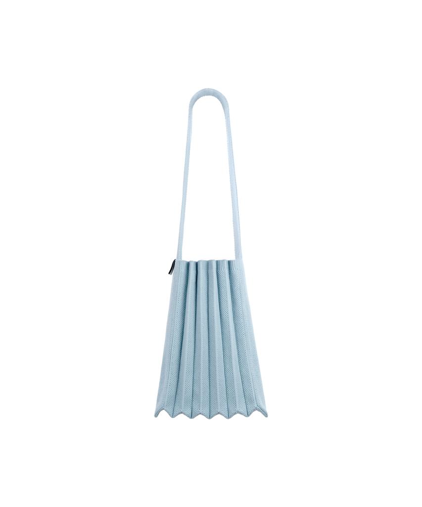 Pleatsmama Light Shoulder Bag Light Blue