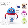 with Handles Baby Sippy Cup 300ML Baby Drinking Cup Cute Baby Training Cup  Baby Transition Cup