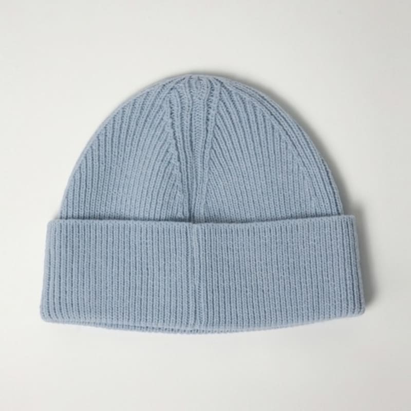 SATUR Setter Flowing Logo Beanie_Sky Blue