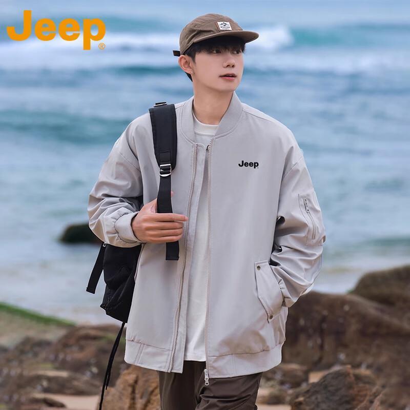 

Jeep Men s Windproof Bomber Jacket L