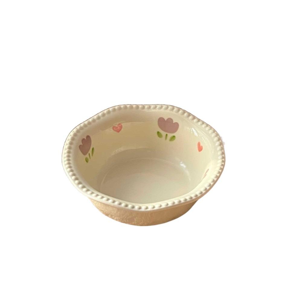 

Anti Slip Elevated Cat Water Bowl Neck Protection Dog Food Bowl Ceramic Cat Bowl Pet Supplies Style B