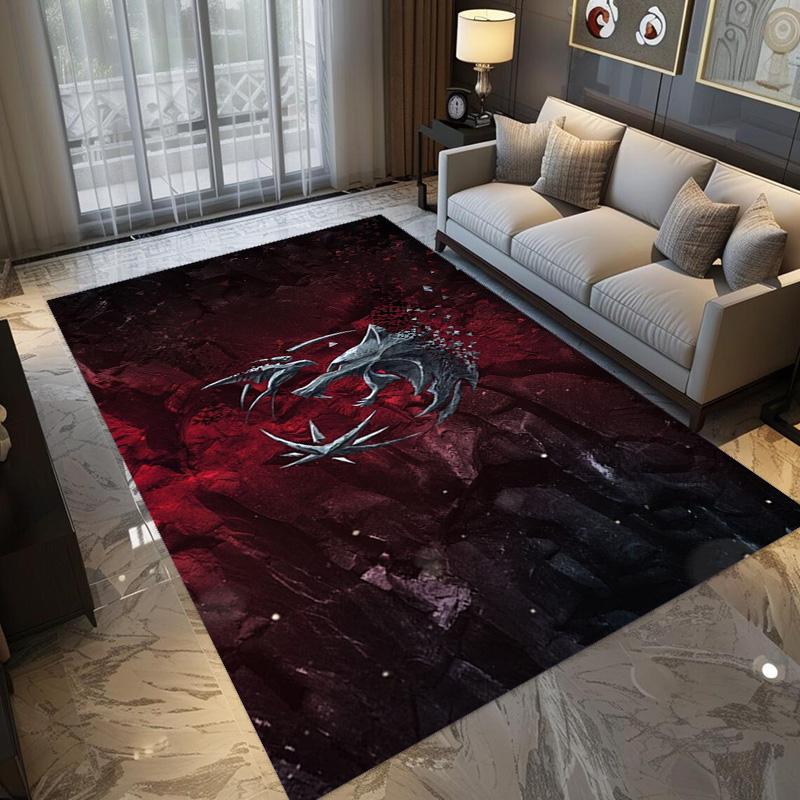 The Witcher's Fury carpet Living room and bedroom mats printing Dormitory decoration Room Fashion