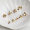 14K Gold-Filled Heart Pendant Clasp for Necklace & Bracelet DIY Jewelry