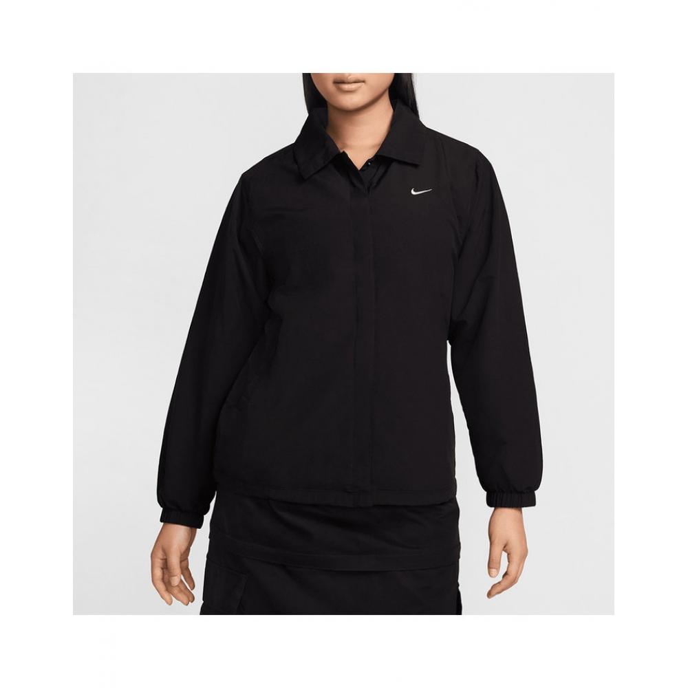 

Женская куртка Nike S overSize Uv Woven Fv7561 010 black white/80