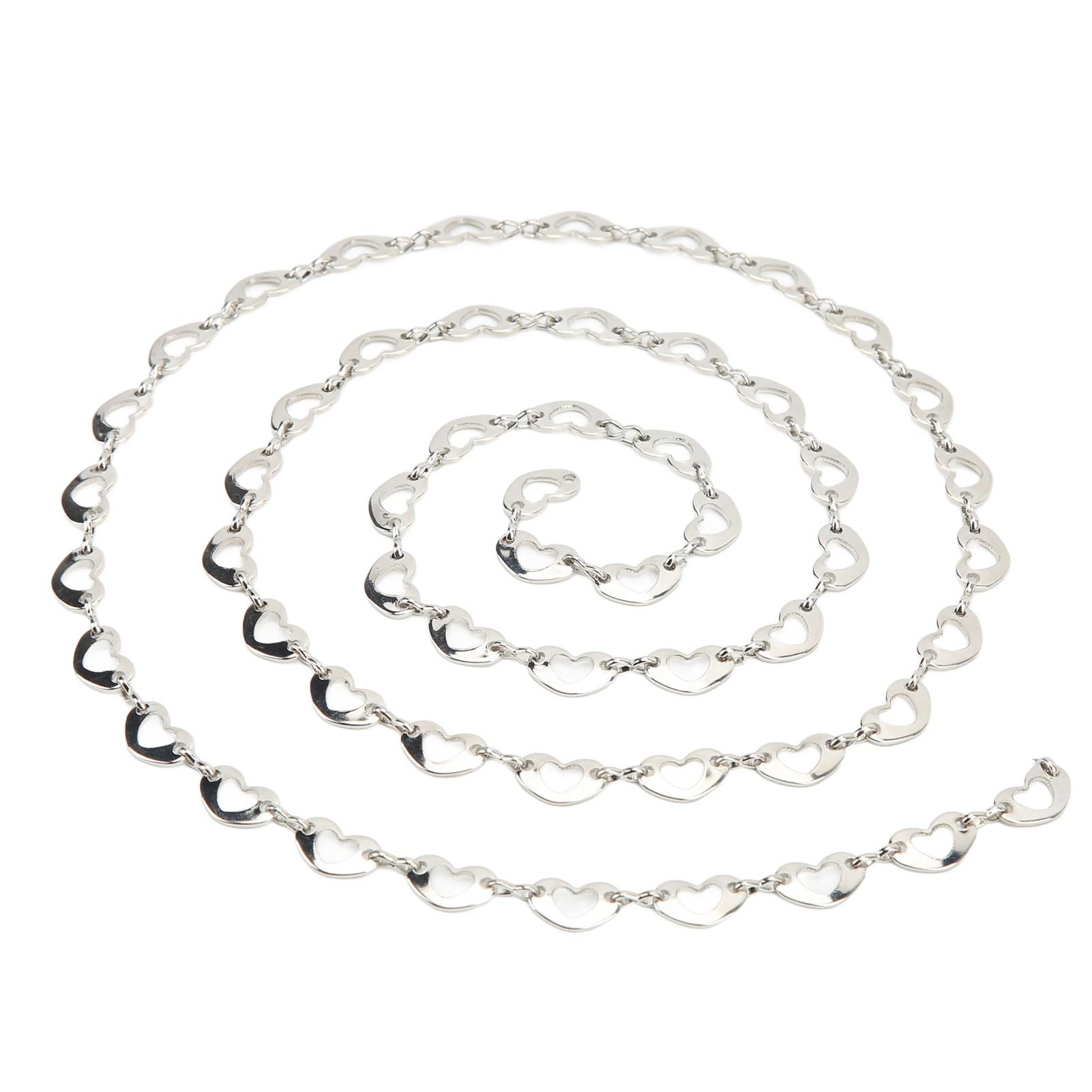 

1 Yard Love Waist Chain Exquisite Simple Love Belly Chain Clothing Shoulder Straps Shoe Bag Decoration Ladies Gift