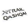ACY1 Auto Heckklappe Buchstaben Emblem Abzeichen Logo Aufkleber Decal Auto Zubehör für X-Trail Xtrail T30 T31 T32 QASHQAI J10 J11 J12