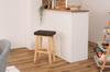 AZUMAYA Bambi High Stool, Brown, CL-789CBR