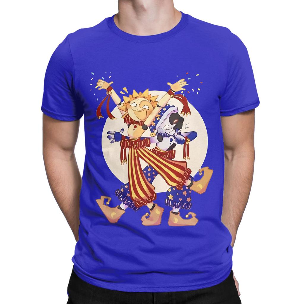 SunDrop and MoonDrop FNAF Security Breach Funny 100 Cotton TShirt FNAF Tees Tops For Unisex