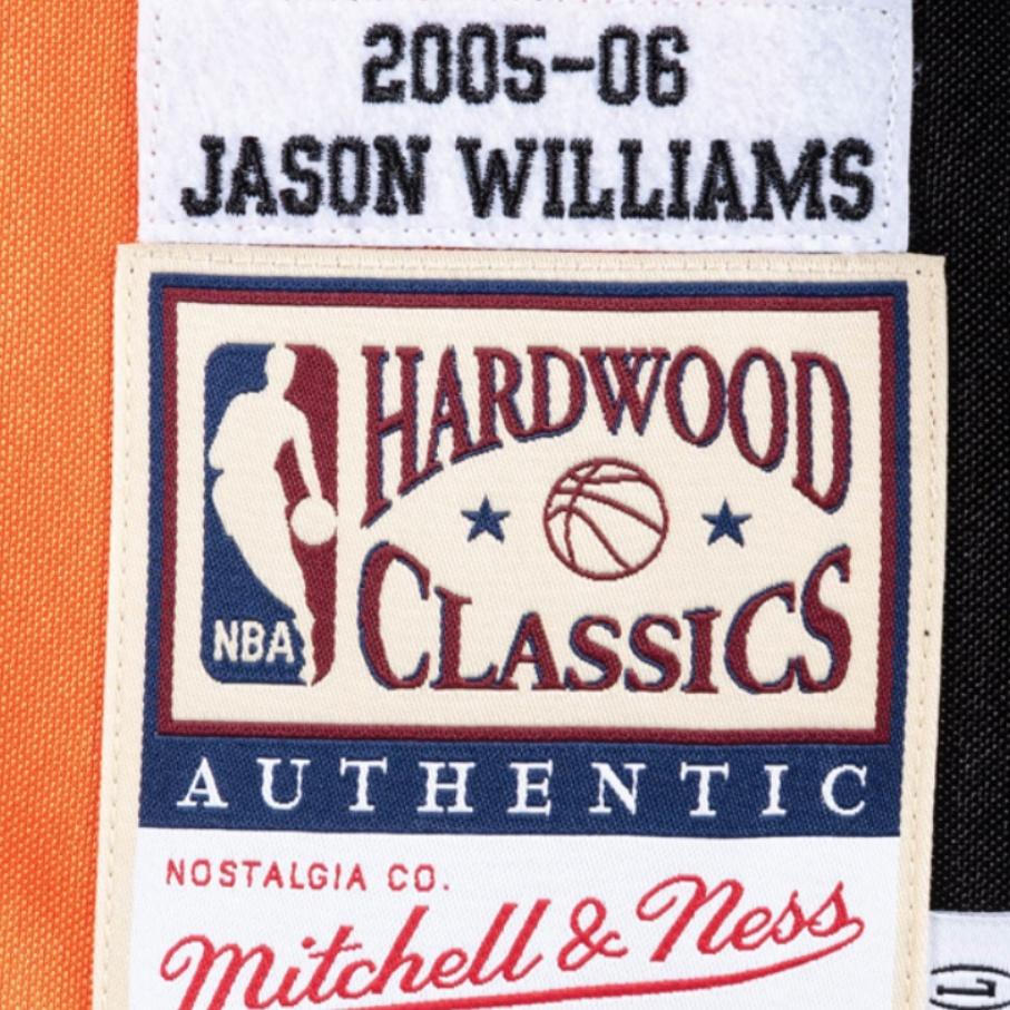Mitchell & Ness x NBA Miami Heat 2005-06 Jerseys 'Jason Williams 55' Men's AJY4EL18034-MHEBLCK05JWI