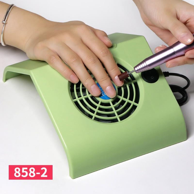 Professional Powerful Nail Duster Exhaust Fan For Nail Art Vacuum Collector Gel Nail Duster For Nail Art Salon Equipment