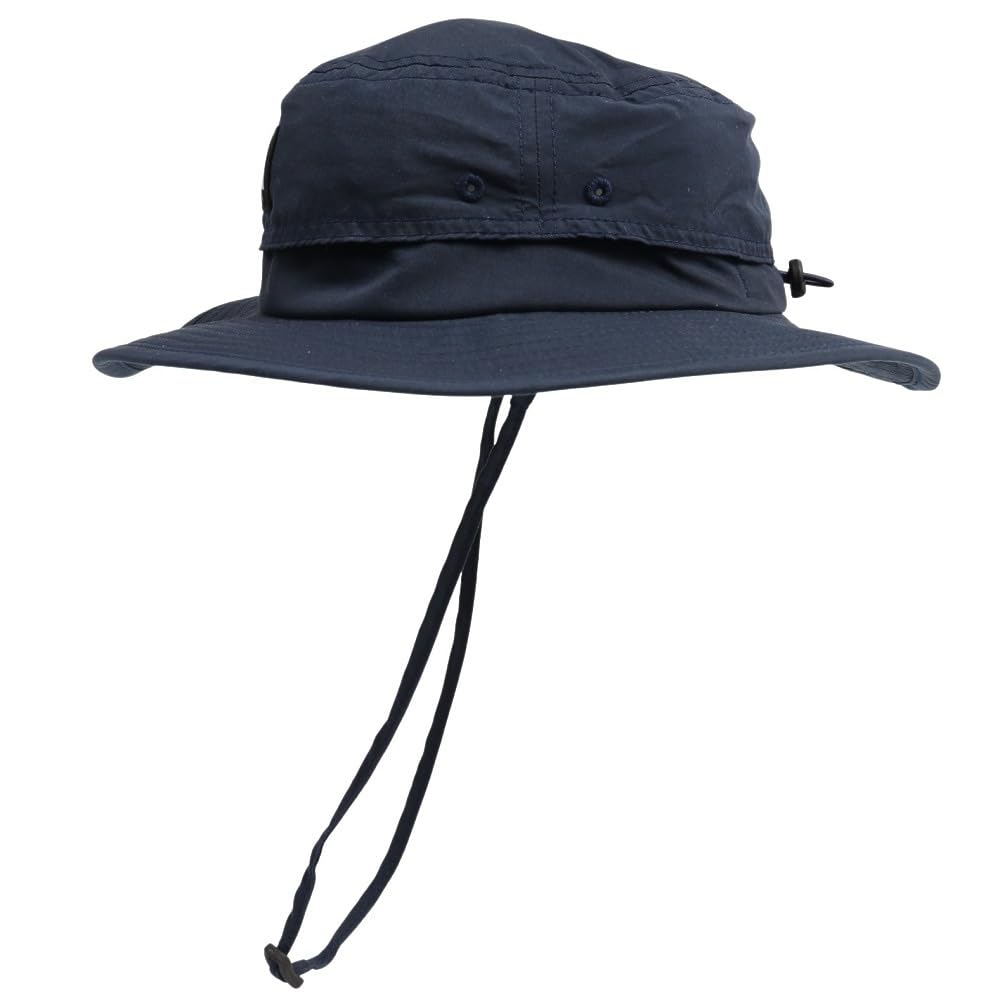 North Kids Horizon Water UV Removable Chin Urban S [The Face] Hat, Unisex, Repellent, Protection, Strap, Navy,