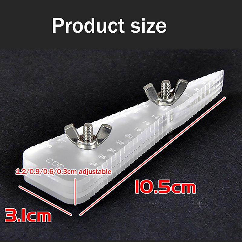 

DIY Rod Handle Bender Metal Tube Bender With Scale Ideal For Model Making Handrails Crafting Tool Rod Copper Bender Model прозорий