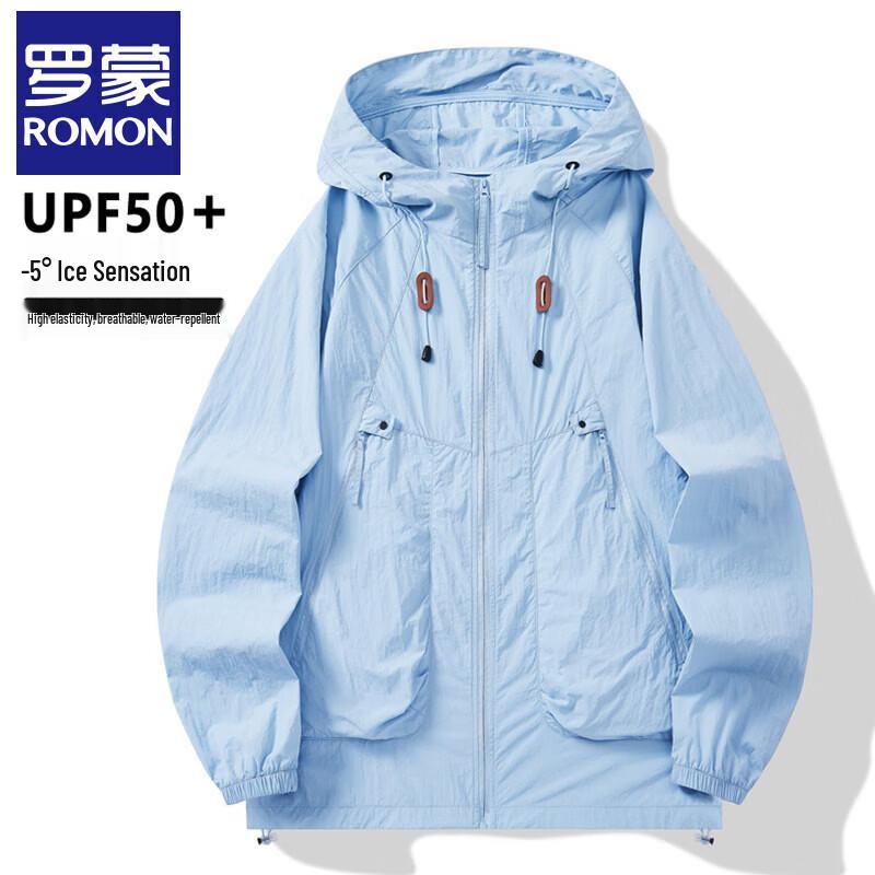 Romons Unisex Ice Silk UPF50+ Sun Protection Jacket