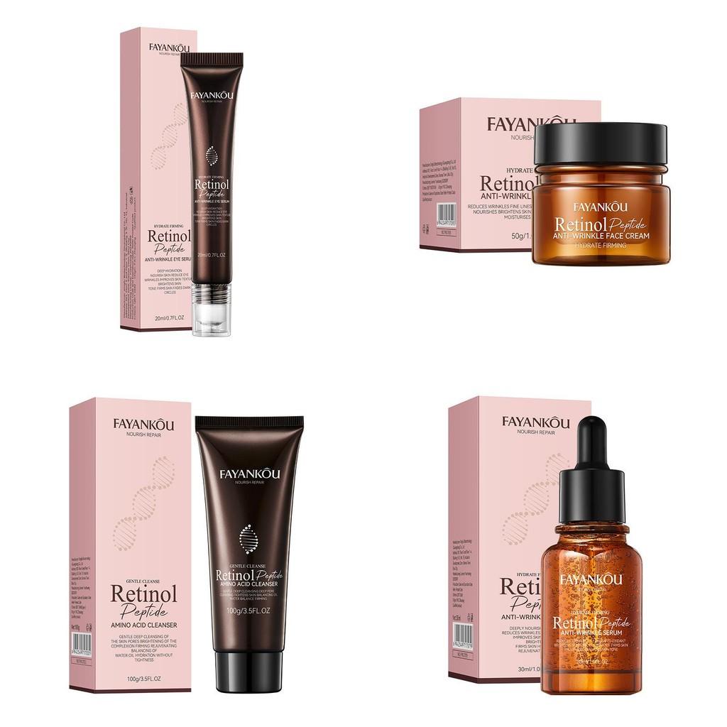 Fayankou Comprehensive Antiwrinkle Skincare Set Nourishing Eye Cream And Serum Hydrating