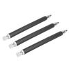 3Pcs Mechanical Carpenter Pencil 5.6mm Scribing Tool Marker Set Kit for Woodworking Black