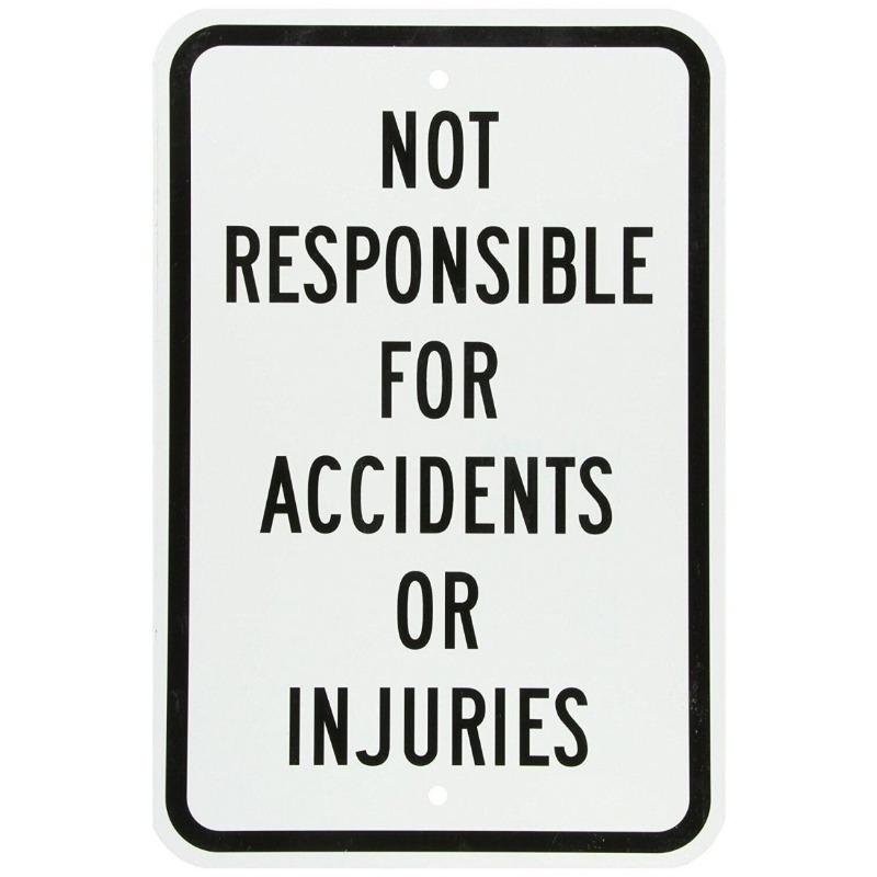Warning Sign Metal Wall Panel for Garage Studio Cladding