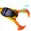 10 Color Floating Duck 9cm Rotating Webbed Road Sub Bait 11g Rotating Tractor Fish Bait Torpedo Frog Biomimetic Bait Lure