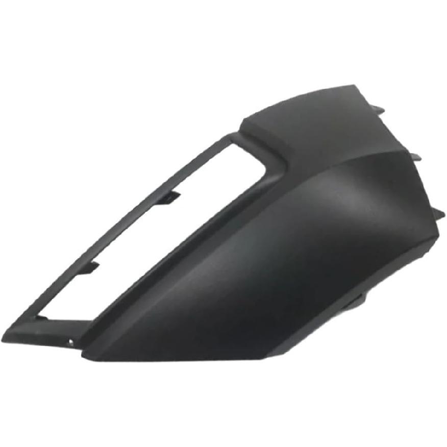 Auto Parts ABS Front Bumper Fog Light Grille Cover Replacement for VW Tiguan 2017 2018 2019 2020 2021 5NG853211 5NG853212(Black-Left)