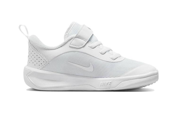 Nike Omni Multi Court Slip Resistant Cushioning Abrasion Resistant Low Top Kids Lifestyle Shoes White DM9026-100