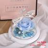 Valentines Day Gift for Girlfriend Eternal Rose LED Light Flower In Glass Cover Mothers Day Birthday Party Wedding Decoration