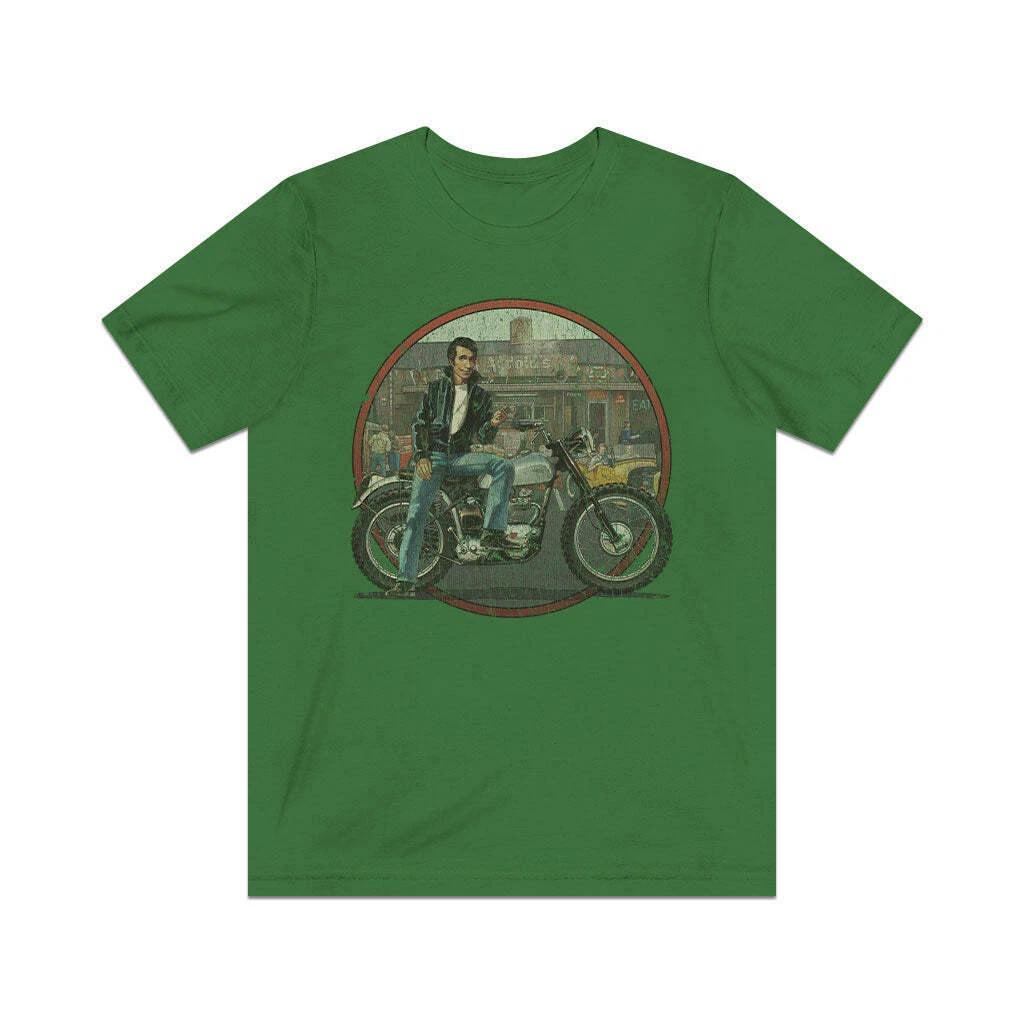 

The Fonz 1974 Vintage Men s T shirt 4XL