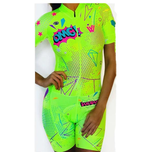 Women's Attaquer  Super Light Short Sleeve Shirt Jacquard Air Breathing Wear Suit  Pro Team Cycling 2026 Summer Breathable One-piece Cycling Suit Set