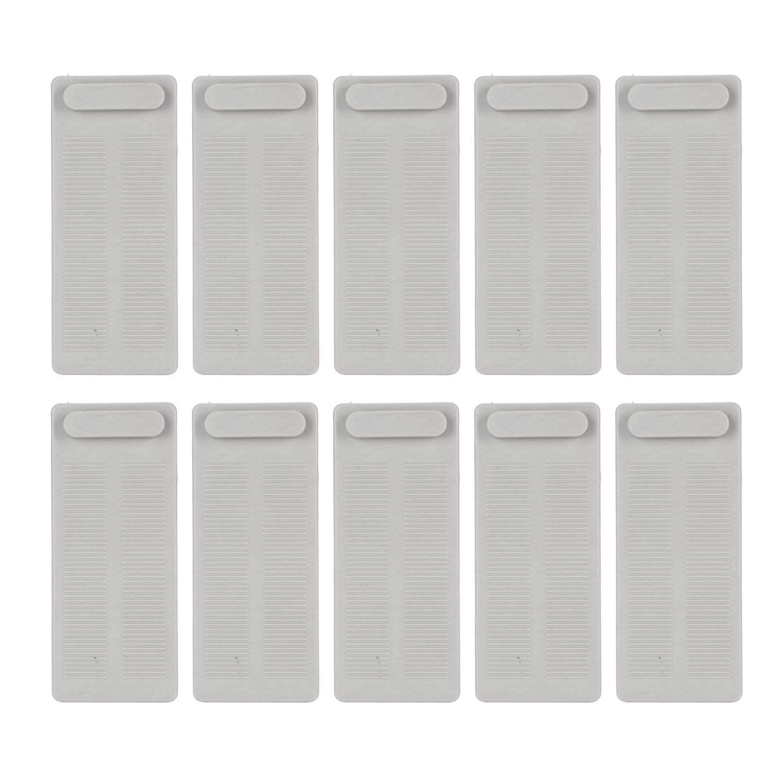 

10pcs Door Stopper Slip Resistant Stackable Flexible Windproof TPR Door Stop for Home School Office Type 1