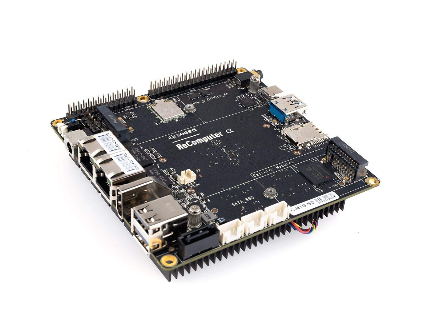 

Seeed Studio Odyssey X86J4125864 Intel Celeron Win10 Enterprise Activated Mini PC and Arduino 8GB RAM 64GB eMMC Dual Gigabit Ethernet OpenWrt for IoT