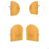 Bookends Book Ends for Shelves Bamboo Stoppers Holder Office Library Study Playroom