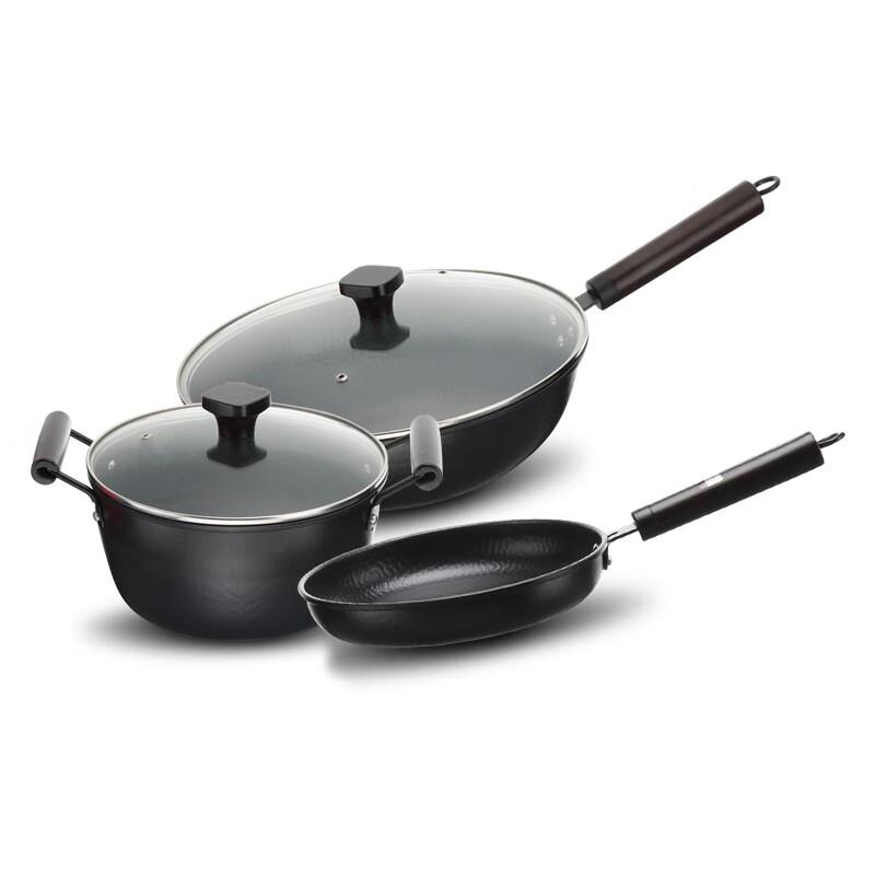 Zhang Xiaoquan Traditional Forged Iron Wok Set