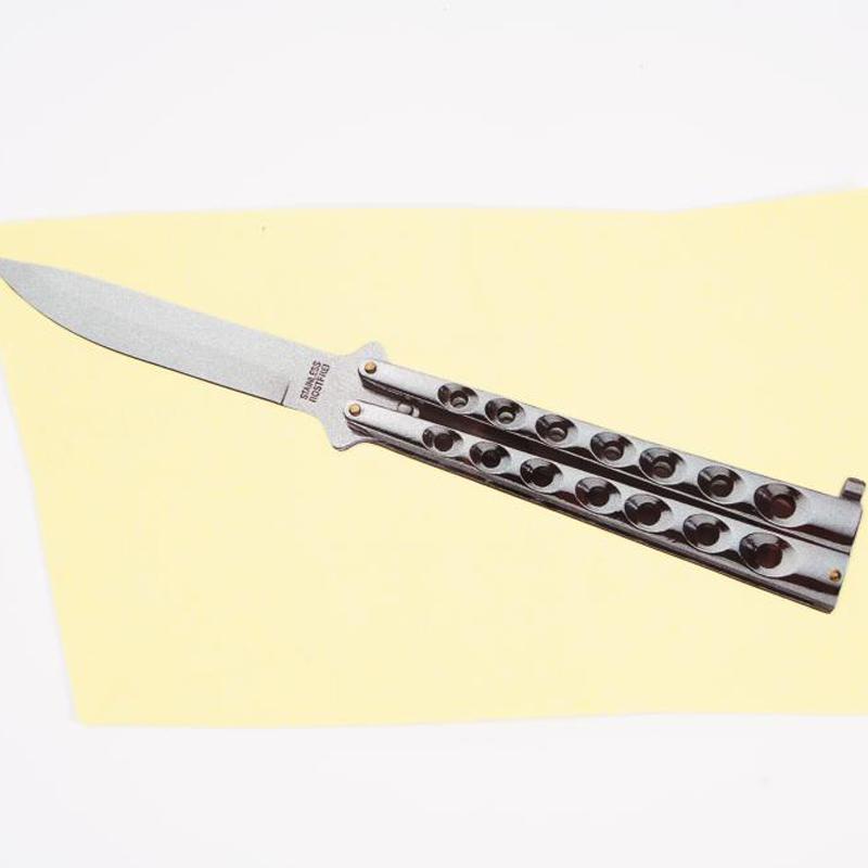Samolepka na auto 10 stylů Butterfly Knife Osobní nálepka na auto Legrační 3D DIY škrábací obtisk 13 cm X 13 cm