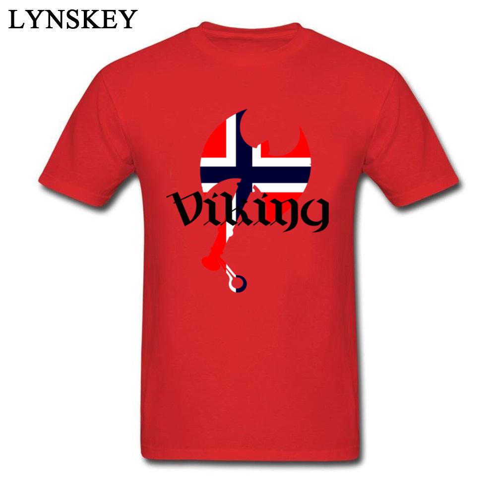 Camisetas unisex de estilo simple con bandera de Noruega, Tops casuales de algodón, Camiseta de manga corta con cuello redondo, 100% algodón, Ropa urbana