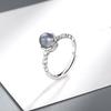 New 925 Sterling Silver Ring AAA Zircon Adjustable Simplicity Fashion Exquisite Women Jewelry Accessories Wedding Party Gift
