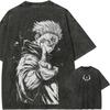 Anime Jujutsu Kaisen Gojo Satoru T Shirts Washed Men Women Cotton T-Shirt High Quality Retro for Men Women Tops Tees 2026 Summer