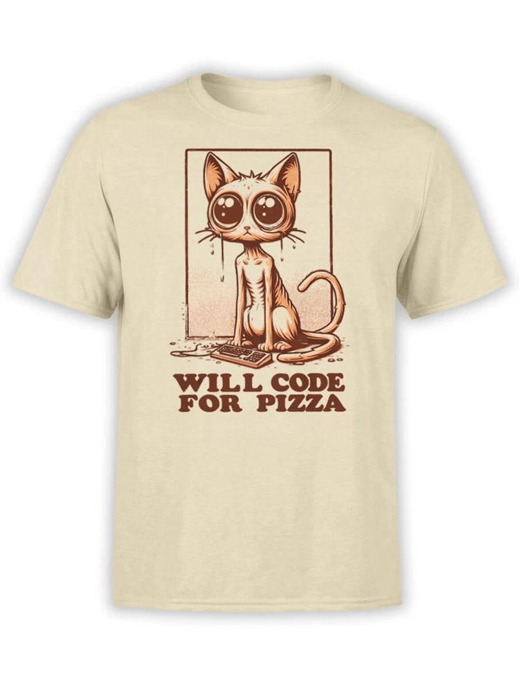 Programmers Tshirt Collection Pizzacoder Tshirt Unisex S