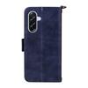 Pro Samsung Galaxy A25 5G (Globální) (161.0mm) Kožené pouzdro Magnetické zavírání Peněženka Stojánek Kryt na telefon s popruhem přes tělo