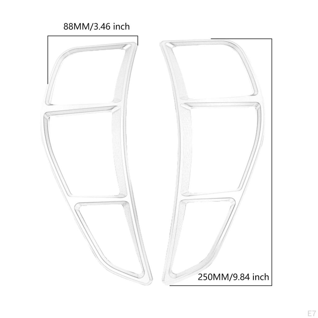 2 Pieces Radiator Guard Grille Aluminum Alloy Easy To Install Wear Resistant Repair Part Replacement