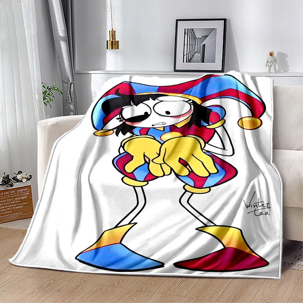 Digital Circus13 Blankets Are Suitable for Living Rooms,making Them an Ideal Choice for Outdoor Travel and Gifts.